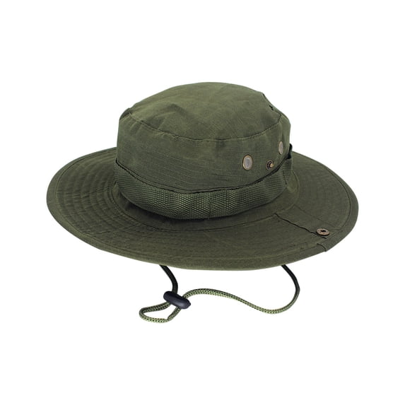 EOYWHK Women Packable Quick Dry Boonie Sun Hat Wide Brim UV Protection Outdoor Fishing Bucket Cap for Hiking Beach Summer Travel Army Green