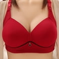 thumbnail image 1 of EOYWHK Bras for Older Women Fashion Plus Size Wire Comfortable Push Up Bra Underwear, 1 of 4
