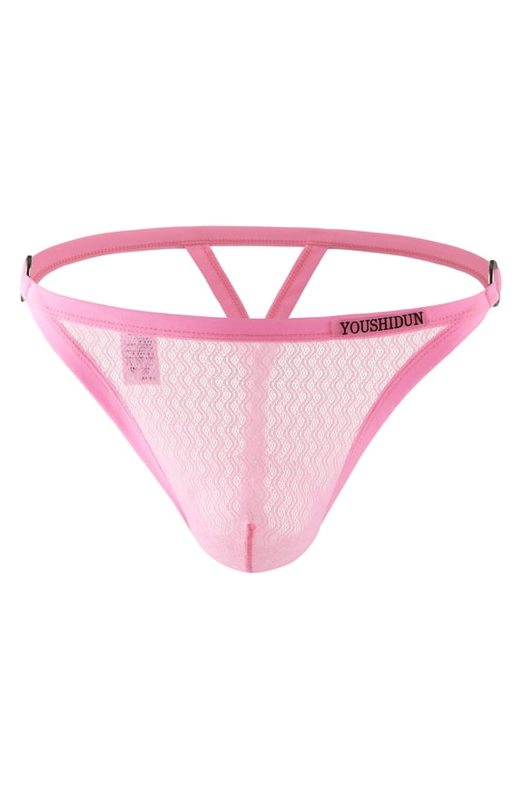 Briefs for Men G-String Thong Breathable Stretch Y Back Mid Rise Swimwear Bottom Sleepwear Nightwear Clearance,M-3XL