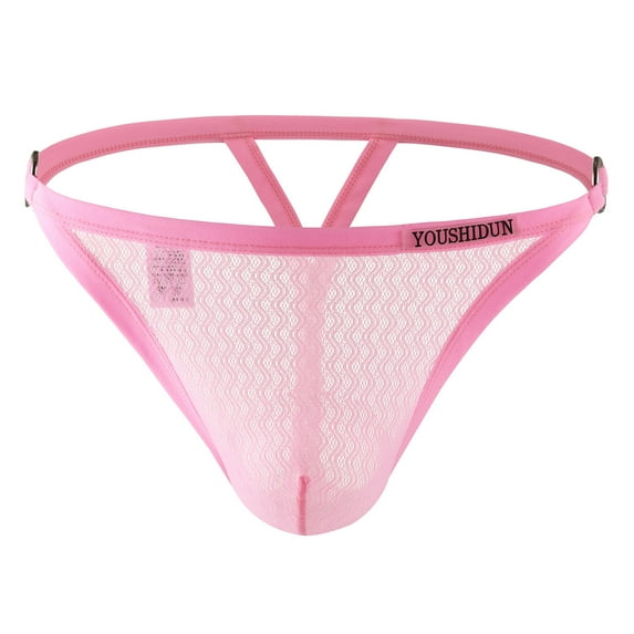 EOYWHK Briefs for Men G-String Thong Breathable Stretch Y Back Mid Rise Swimwear Bottom Sleepwear Nightwear Clearance,M-3XL