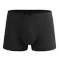 thumbnail image 1 of EOYWHK Cotton Boxer Brief for Men Loose Comfort Underwear Seamless Breathable Boxers with Pouch ,L-3XL, 1 of 2