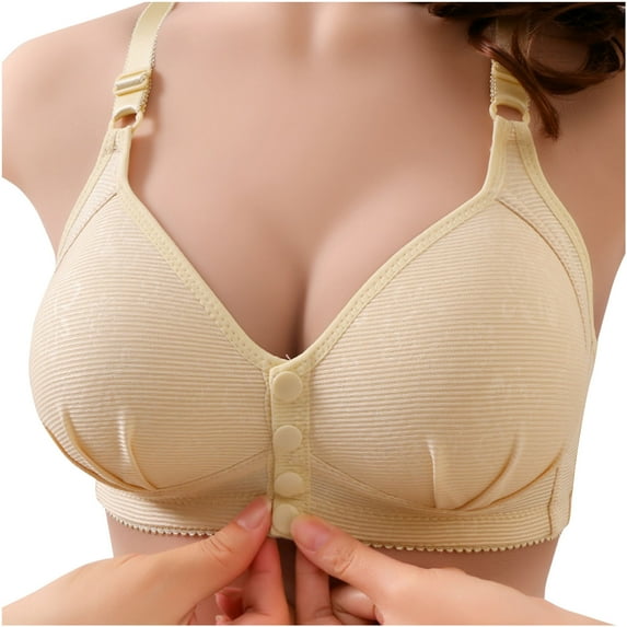 EOYWHK Everyday Bras for WomenFashion Comfortable Woman's Lace Beauty Back Strap Wrap Plus Size Bra