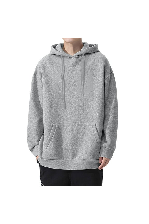 Gym Hoodies for Men with Pockets Casual Hoodie Long Sleeve Compression Fit Workout Sweatshirts