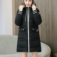 EOYWHK Jean Jacket Women Womens Winter Jacket Warm Overcoat Hooded
