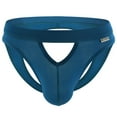 thumbnail image 1 of EOYWHK Men's Underwear Briefs Crochet G-String Thong Solid Color Stretch Loose Tight Butt-Lifting Underwear, 1 of 2