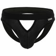 thumbnail image 1 of EOYWHK Men's Underwear Briefs Crochet G-String Thong Solid Color Stretch Loose Tight Butt-Lifting Underwear, 1 of 2