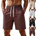 thumbnail image 1 of EOYWHK Mens Active Shorts with Pockets Elastic Waist Drawstring Athletic Shorts Soft Lightweight Breathable Casual Activewear for Men Black, Size L, 1 of 9