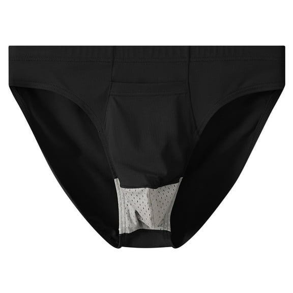 EOYWHK Mens Breathable Underwear Mesh Hipster Briefs - Mid-Rise Ventilated Trunks, Moisture-Sicking Trunks for Daily Comfort