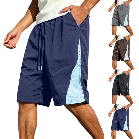 EOYWHK Mens Cargo Shorts Quick Dry with Pockets Elastic Waist Cargo Shorts for Men Relaxed Fit Soft Lightweight Breathable for Basketball Black, Size L