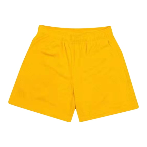 EOYWHK Mens Gym Shorts 5 inch Summer Casual Biker Shorts with Mesh Liner Elastic Waist Slim Straight Leg Athletic Workout Running Shorts with Pockets ,S-3XL