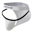 thumbnail image 1 of EOYWHK Mens Thong Underwear ,Low Rise Stretch Tie Waist G-String Underwear for Nightwear Sleepwear, 1 of 2