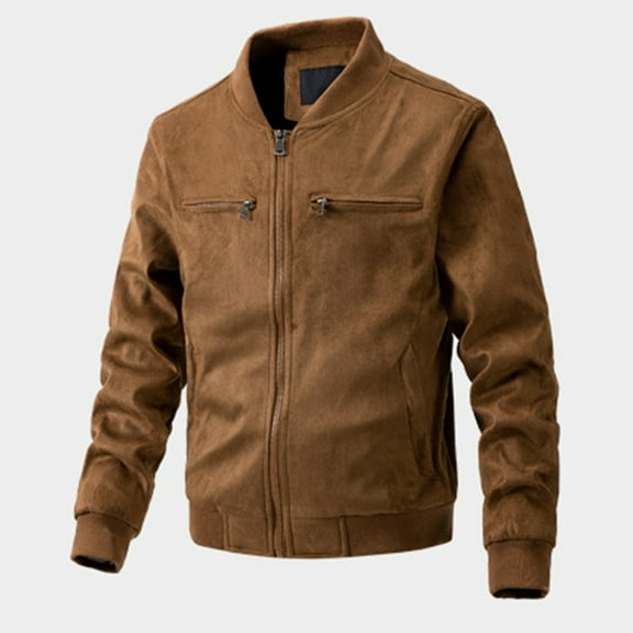 EOYWHK Oversized Tshirts for Men's Winter Long Sleeved Cardigan Pockets Warm Plush Hooded Jacket Fleece Coat　Autumn Looks