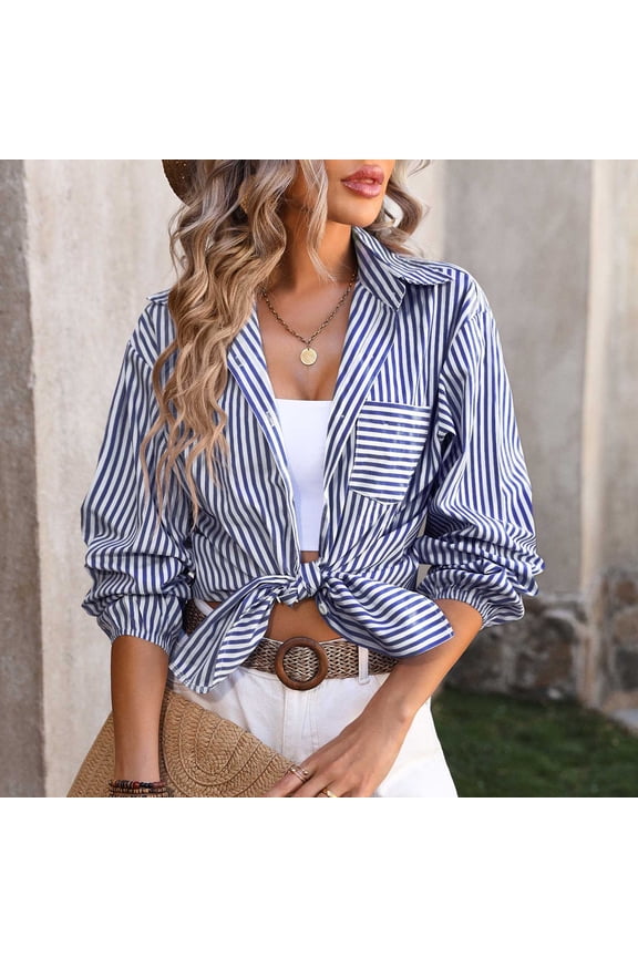 Puffer Jacket Women Trendy 2024 Solid Lapel Short Sleeves Casual T-Shirt Top Summer