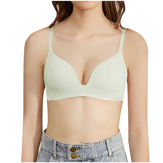 EOYWHK Push Up Bras for Women 's Bra Wire Underwear Bra Everyday Small Cup Underwear