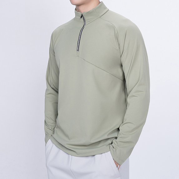 EOYWHK Sweaters for Men Ribbed Soft Knitted Shirts Long Sleeve Stand Collar Pullover Tops Clearance,M-5XL