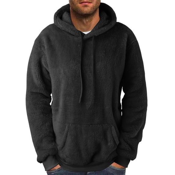 EOYWHK T Shirt Dress Men Comfortable Hoodie Heart Pattern Solid Hooded Pocket Drawstring Sweatshirt