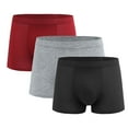 thumbnail image 1 of EOYWHK Underwear for Men 3 Pack Boxer Brief Compression Seamless Stretch Comfortable Elastic Underpants Clearance,L-4XL, 1 of 6