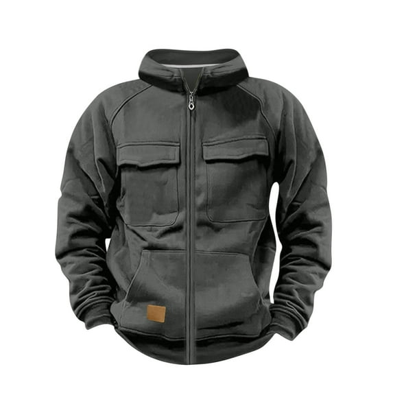EOYWHK White Tank Top Men Men Sweatshirt Quarter Zip Cargo Pullover Hoodies Workout Gym Sports Running Outdoor Winter Jackets Flash Deal