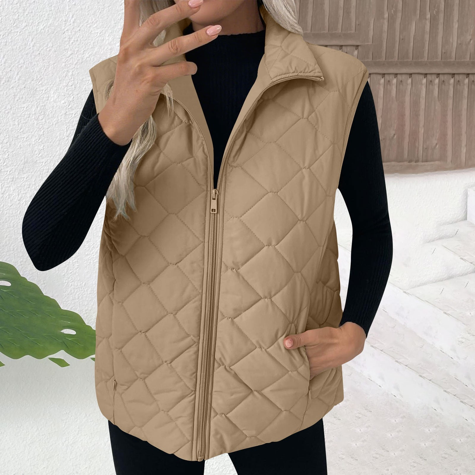 Bella Winter Hooded Puffer Vest For Women With Lightweight Warmth And Flattering Fit For Layering