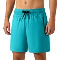 thumbnail image 1 of EOYWHK Workout Shorts for Men with Pockets Elastic Waist Mens Active Shorts Soft Lightweight Breathable for Workout Training Outdoor Sports Sky Blue, Size L, 1 of 9