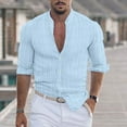 thumbnail image 1 of EOYWHK Y2K Sweater Men Casual Fashion Turn-down Collar Button Long Sleeve Shirt Blouse Winter Autumn Clearance, 1 of 6