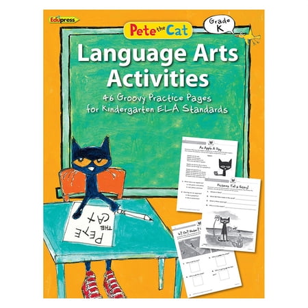 EP-3513 - Pete The Cat Language Arts Workbook Gr K by Edupress