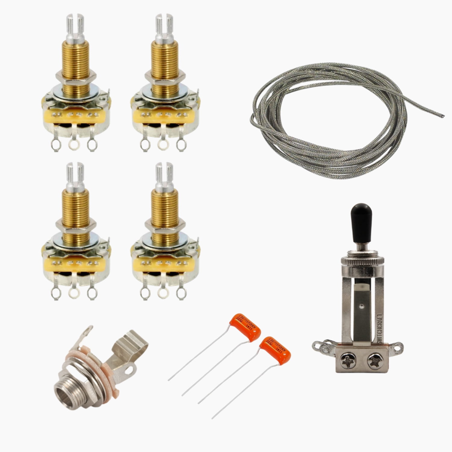 EP-4140-000 Wiring Kit for Gibson® Les Paul® - Walmart.com
