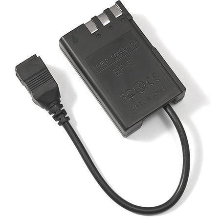 EP-5 DC Coupler for Nikon D3000 D5000 D40 D60 D40X Digital SLR Camera Models for EH-5 AC Adapter