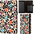 thumbnail image 1 of EP Checkbook Cover for Duplicate Checks, RFID Checkbook Register Wallet with Credit Card Holder for Women Men in Leopard Print, 1 of 9