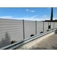 thumbnail image 1 of EP Decking WPC Composite Fencing, 6" x 6" Kit 2 Count (72 Sqft.), P1B - Castle Gray, 1 of 3
