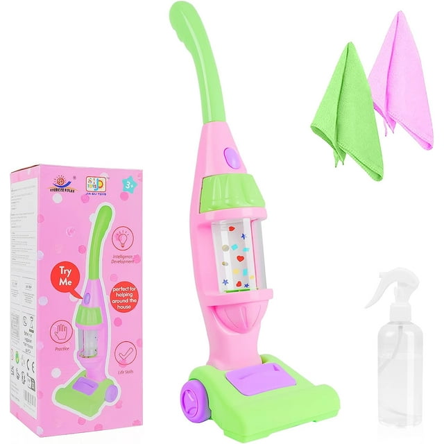 EP EXERCISE N PLAY Kids Vacuum Cleaner Toy for Toddlers with Light