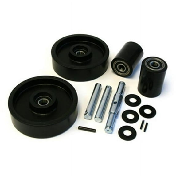 EP GWK-EP55II-CK Ultra-Poly 70D Load & 2 Poly Steer Assemblies with Bearings, Axles & Fasteners Complete Wheel Kit