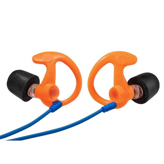 SureFire EP10 Sonic Defenders Ultra Max Full-Block Foam-Tipped Earplugs, Small, Orange