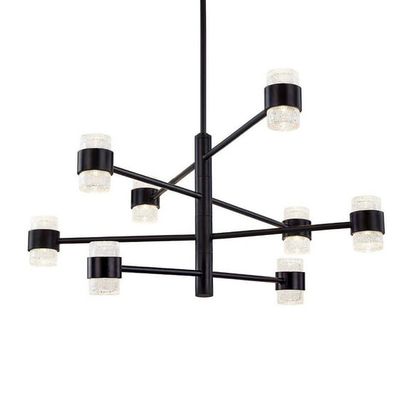 EP48232-BK-Kuzco Lighting-Copenhagen - 59W LED Outdoor Pendant-15.75 Inches Tall and 24 Inches Wide
