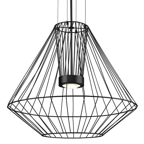 EP68428-BK-Kuzco Lighting-Arctic - 32W LED Pendant-31.5 Inches Tall and 27.5 Inches Wide
