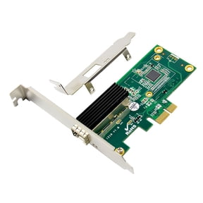 EP9660 Gigabit PCIe Networking Card With Single Port Optical Module Low Latency WGI210AS Chip For Industrial