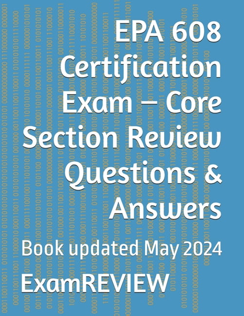 Epa 608 Certification