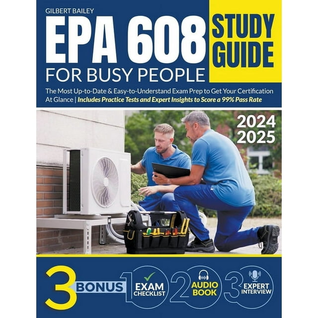 EPA 608 Study Guide for Busy People The Most UptoDate & Easyto