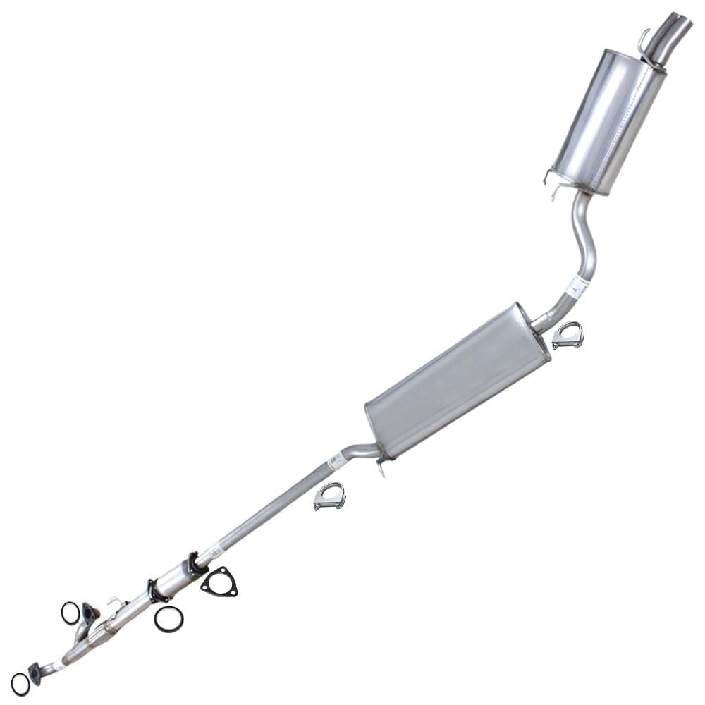 Northeastern Exhaust Front Pipe, Catalytic Converter & Muffler Kit Fits 2003 Acura MDX 3.5L - Direct Fit EPA-Approved | Stainless Steel Complete System