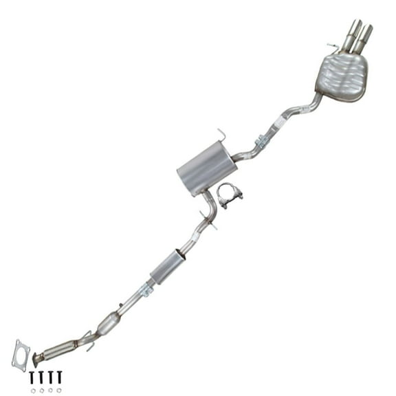 EPA Approved Catalytic, Resonator with Muffler Kit fits: 2005-2007 VW Jetta 2.5L