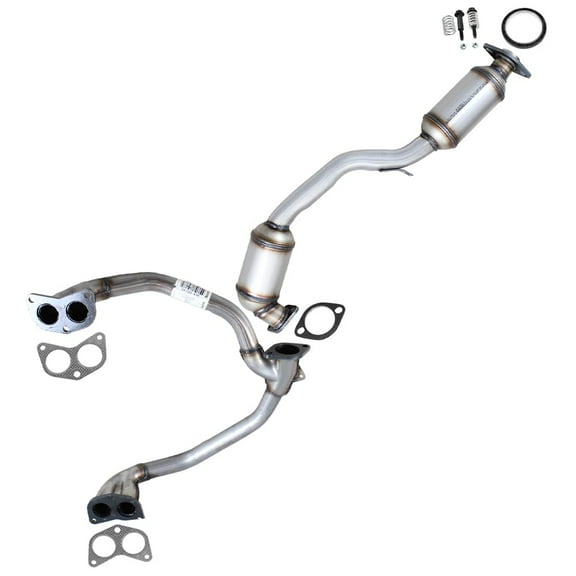 Northeastern Exhaust Stainless Steel Front Pipe & Catalytic Converter Fits 2005 Saab 9-2X, 20032006 Subaru Baja, 19992005 Forester, 20002005 Legacy & Outback 2.5L Direct Fit with EPA-Approved