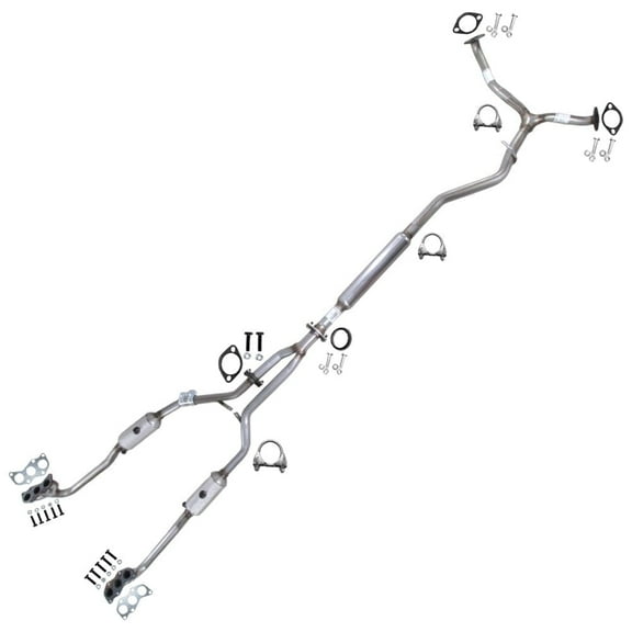 EPA-Approved Exhaust System Kit fits: 2010-2014 Subaru Tribeca 3.6L