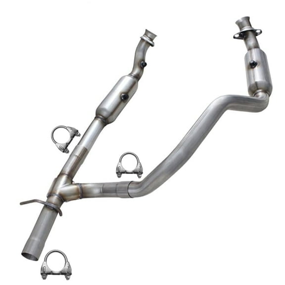 Stainless Steel Exhaust Catalytic Fits 2009-2014 Ford E-150 & E-250 4.6L - Direct Fit