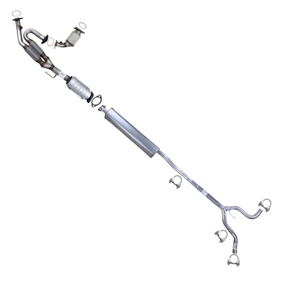 Northeastern Exhaust Stainless Steel EPA-Approved Front Right & Rear Catalytic Exhaust Pipe Kit Fits 2002–2006 Nissan Altima 3.5L Sedan – Direct Fit