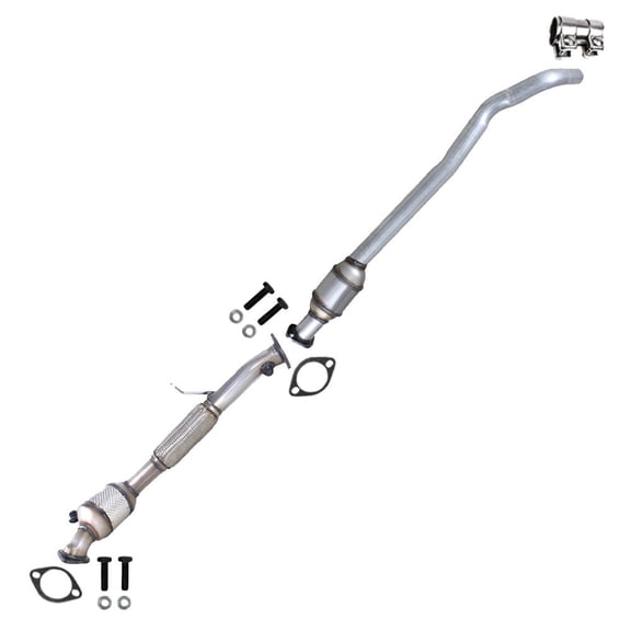 Northeastern Exhaust Stainless Steel Front & Rear Catalytic Fits 20102013 Ford Transit Connect 2.0L Van Direct Fit with EPA-Approved