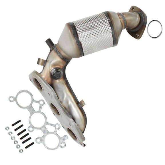 Stainless Steel Passenger Side Manifold Catalytic Fits for 2010-2015 Lexus RX350 3.5L- Direct Fit