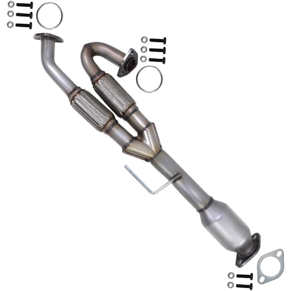 Northeastern Exhaust Stainless Steel Rear Catalytic Fits 20042006 Nissan Quest 3.5L Minivan Direct Fit with EPA-Approved