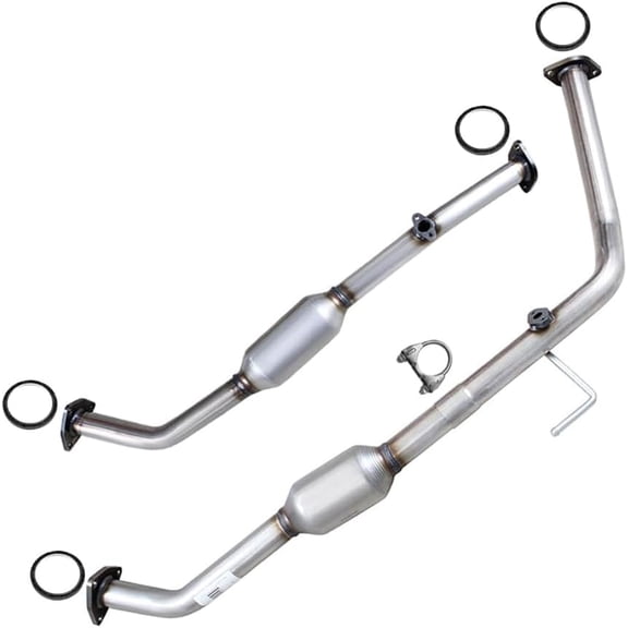 Northeastern Exhaust Stainless Steel Passenger & Driver Side Catalytic Fits 20012004 Toyota Sequoia 4.7L SUV  Direct Fit with EPA-Approved