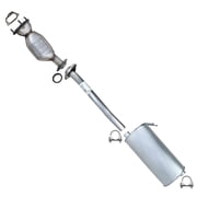 Northeastern Exhaust Rear Catalytic, Intermediate Pipe & Muffler Kit Fits 2004-2006 Mazda B3000 3.0L & Ford Ranger 3.0L/4.0L - Direct Fit EPA-Approved | Stainless Steel Exhaust System | Inc