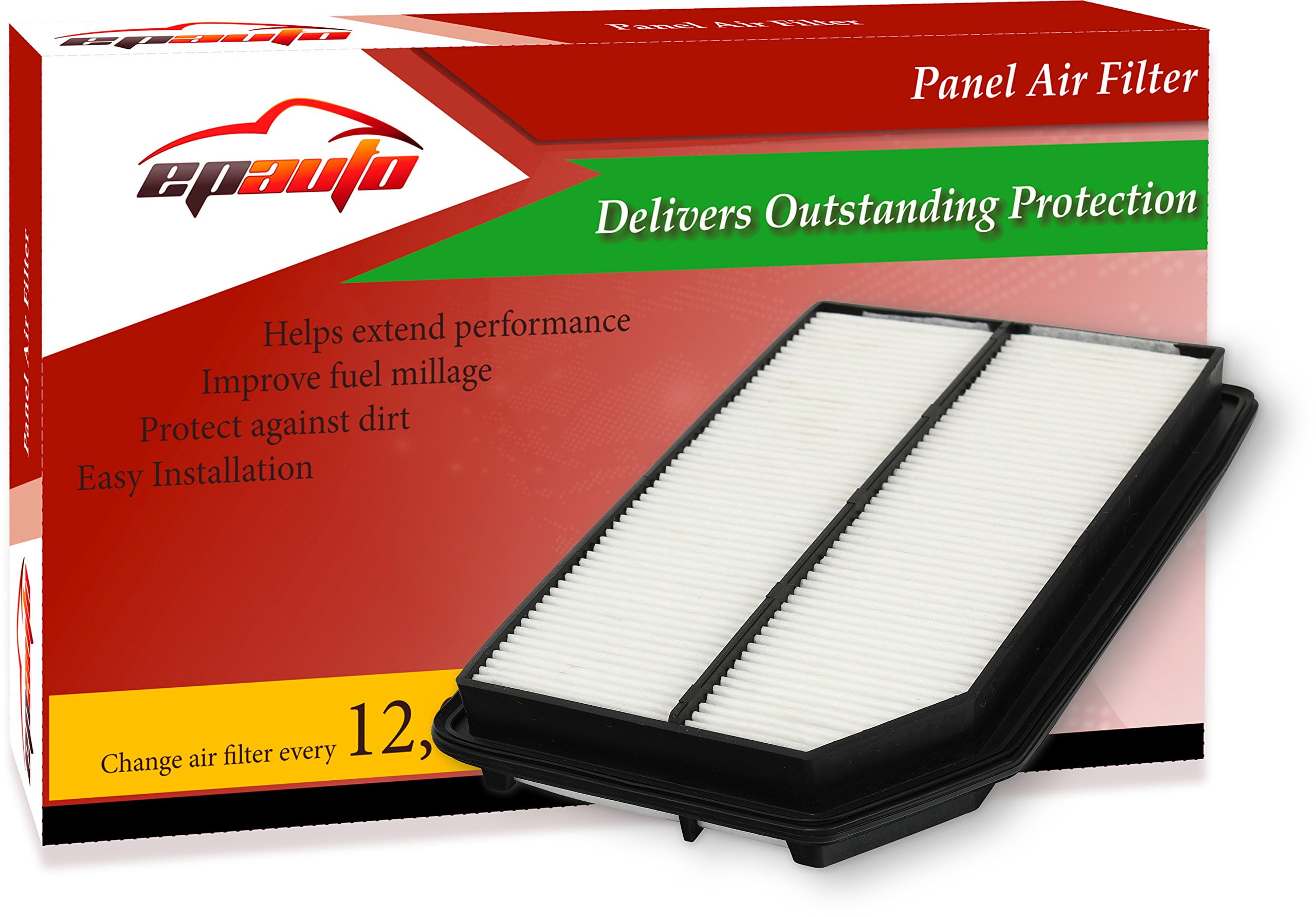 EPAuto GP015 (CA10015) Replacement for Honda Rigid Panel Engine Air